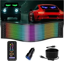 1set Multifunctional Bright 2PCS Devil Eyes for Cars Windshield - 19in x 5in