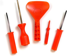 Pumpkin Carving Kit, Halloween Carving Kit, Includes 3 Saws, 1 Scoop, 1 Poker, 1