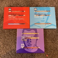 Ministry of Sound Headliners CD Bundle – Tall Paul, Sister Bliss, Fergie, 3x CDs