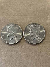 2011 P&D Kennedy Half Dollar-Two Coins  Set-Nice Rim-NIFC- Free Shipping