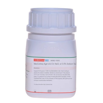 HiMedia MacConkey Agar M082-100G w/o CV | Sodium Taurocholate | Free Ship