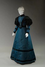 Medieval Victorian Ball Gown High Waistline Dresses Regency Masquerade History