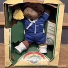 1984 Cabbage Patch Kids African American Brown Hair Original Paperwork Coleco