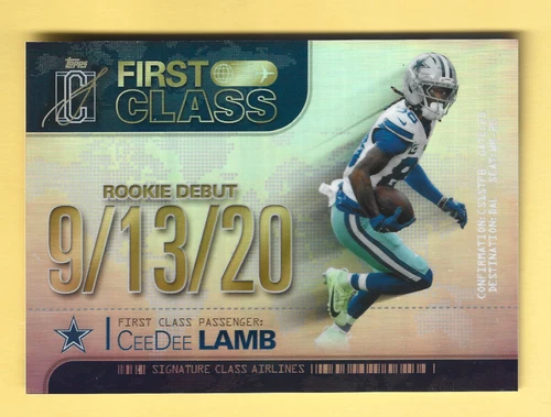 2025 Topps Signature CeeDee Lamb Base (RAW)