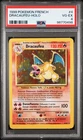 PSA 4 Pokemon Base Set FRENCH Charizard Dracaufeu 4/102 PSA 4 Slab