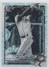2021 Bowman Chrome Black & White Mini-Diamond Refractor Malvin Valdez 06iy