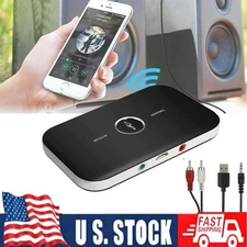 2in1 Bluetooth 5.0 USB Audio Transmitter Receiver Adapter Wireless for Car TV PC
