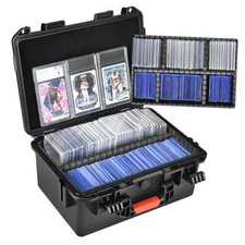 Sports Card Case Storage Box: Trading Cards Storage Box for PSA Graded Small