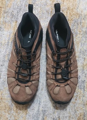 Merrell Men's Chameleon 8 Stretch Dark Earth Hiking Boot Shoe Size 13 J135435