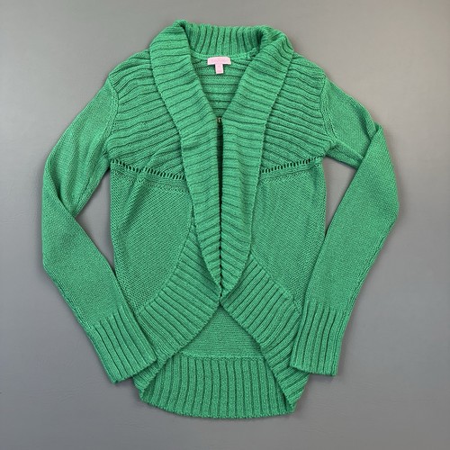 Lilly Pulitzer Amalie Sweater Women's Small Open Front Shawl Collar Cardigan