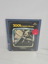 2001: A Space Odyssey Part 1  2 CED RCA Selectavision VideoDisc MGM SEALED NEW