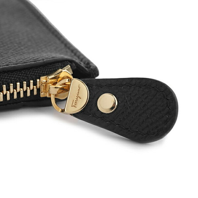 Ferragamo Women Wallet Accessories Gancini Card Case Zipper