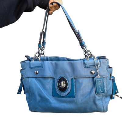 Coach 14522 Leather Bag Peyton Tote Carryall Shoulder Bag With