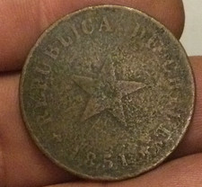 1851 Chile 1 Centavo