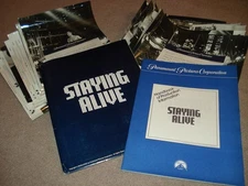 STAYING ALIVE Orig. 1983 Press Kit w/16 Stills~John Travolta & Cynthia Rhodes