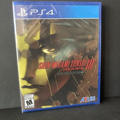 PS4 - SHIN MEGAMI TENSEI III NOCTURNE HD REMASTER Playstation 4 Factory Sealed
