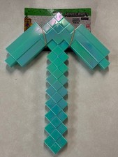 Minecraft Diamond Pickaxe Costume Prop Accessory New