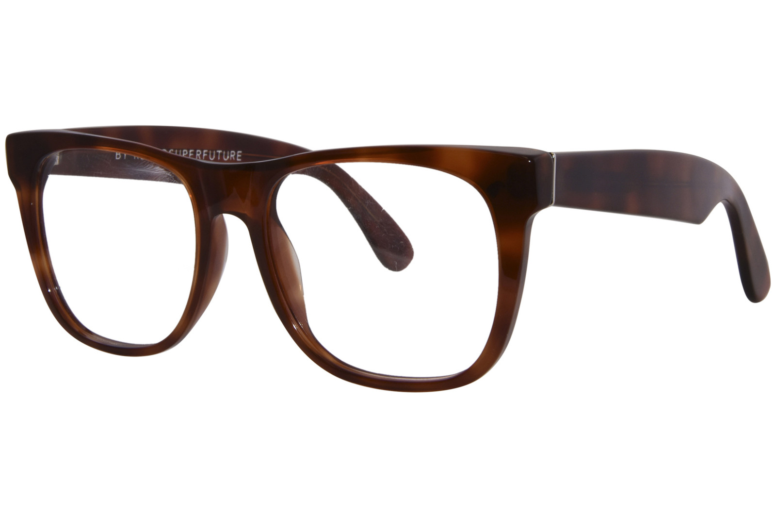 RetroSuperFuture Classic 629 SP12 Havana Full Rim Square Eyeglasses 53mm Retro Design Unisex Style