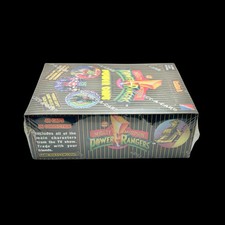 Power Rangers Power Caps Pogs Booster Box 1995