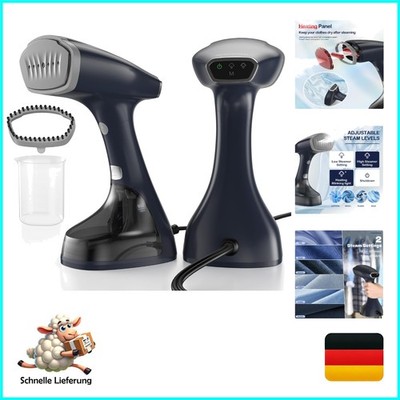 Beautural Handdampfglätter 1800W Kleidungsdampfer Vertikal & Horizontal Glätt...