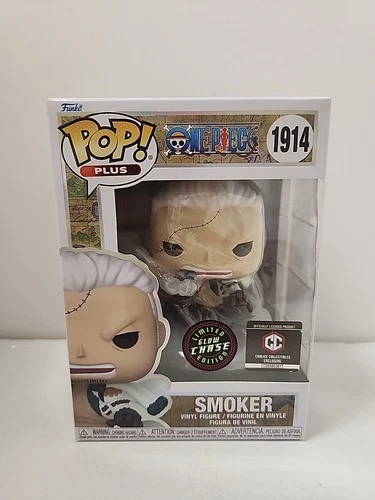 Funko POP! Plus: One Piece - Smoker (Chase) (GITD) Exclusive Vinyl Figure 1914