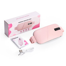 Electric Heating Pad Menstrual Cramp Massager Belt Women Period Care Hot Compres