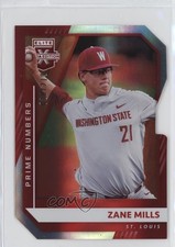 2021 Panini Elite Extra Edition Prime Numbers B Die-Cut /144 Zane Mills #120 zi1