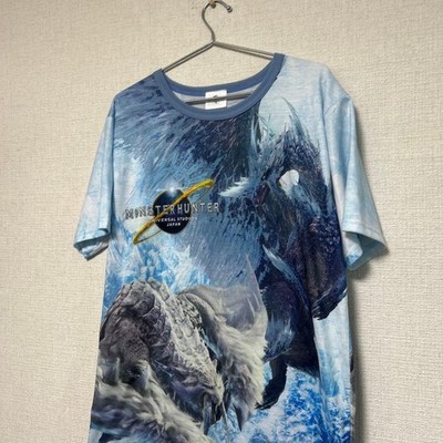 Design Monster Hunter Iceborne Universal Studios Japan Limited T-Shirt L