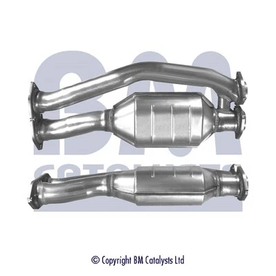 Non Type Approved Catalytic Converter fits MASERATI BITURBO 2.8 Rear 88 to 90 BM - Image 2 of 4