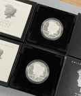 2 2023 S US Mint .999 Silver Pf Peace $1 .86ozt San Francisco w/ogp L25092