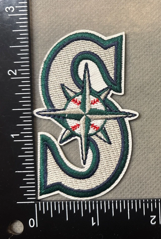 SEATTLE MARINERS MLB BASEBALL EMBROIDERED IRON ON PATCH