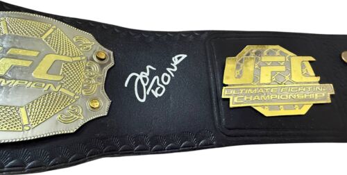JON BONES JONES SIGNED UFC CHAMPIONSHIP BELT BECKETT BAS COA BP69251 - Picture 2 of 3