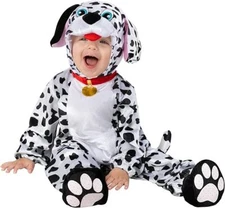 Toddler Dalmatian Puppy Costume Kids Boys Girls Baby Dog Animal Suit 0 - 4 yrs