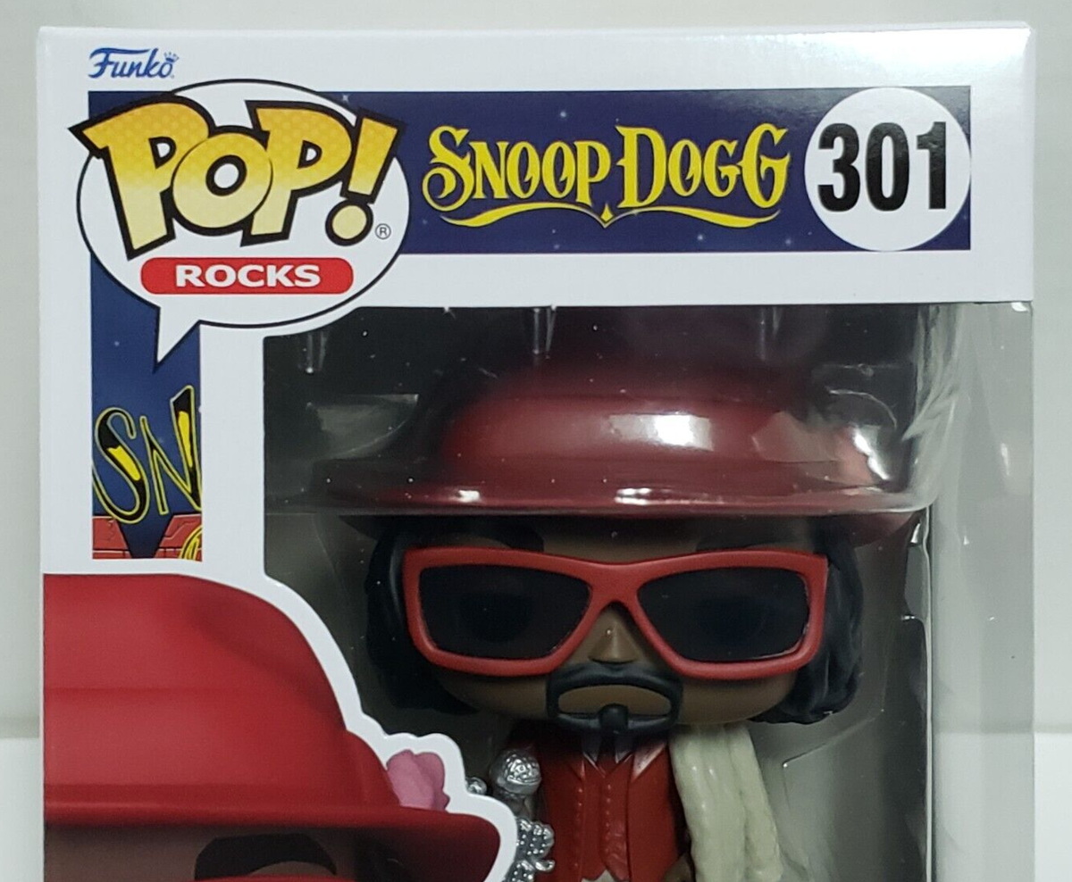 SNOOP DOGG - Funko POP Rocks #301 Collectible Vinyl Figure BRAND