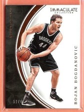 2015-16 IMMACULATE BASE CARD BOJAN BOGDANOVIC 19/49 #56!!