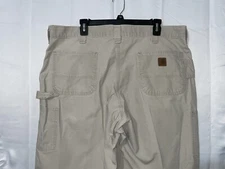 Carhartt Men’s B151-TAN Dungaree Fit Pants 40x32 Work Or Casual