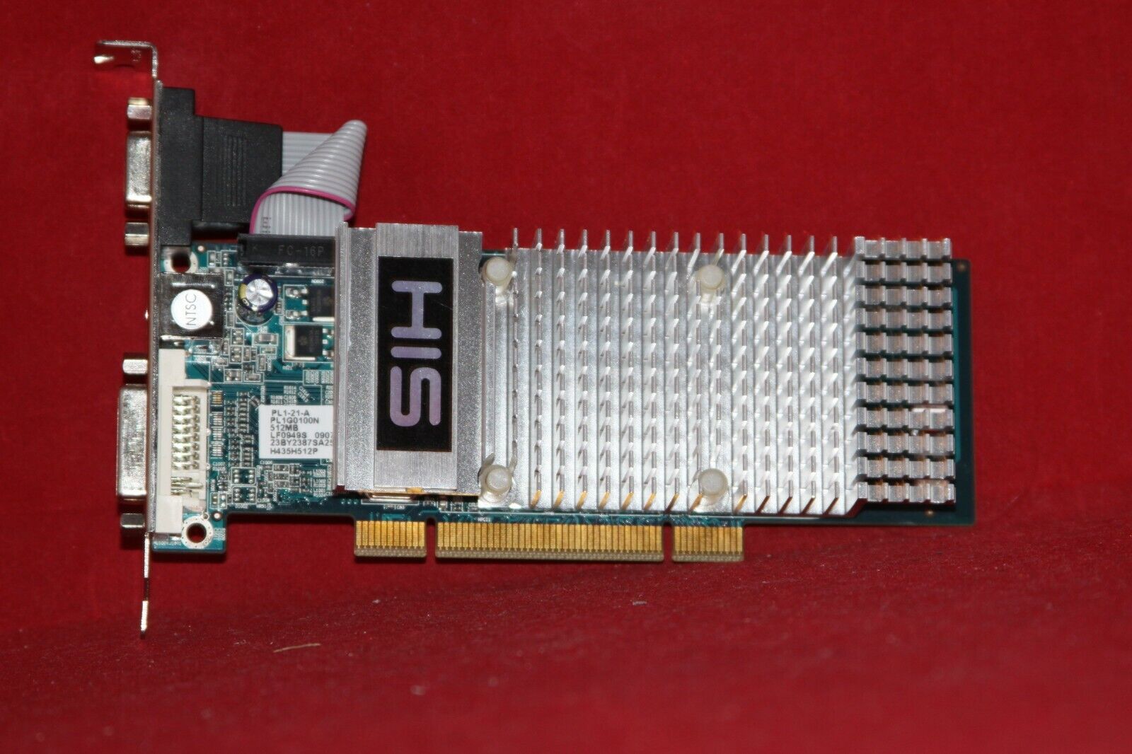 HIS ATI Radeon HD 4350, 512MB 64-bit DDR2, PCI Graphics Card. (H435H512P)