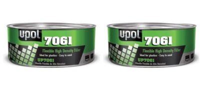 U-POL 7061 706 Stronghold Smooth High Adhesion Body Filler Plastic (2 Pack)