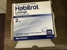 DENTED Habitrol Nicotine Lozenge 2mg Mint Flavor 2 boxes 432 Pieces Sugar Free  