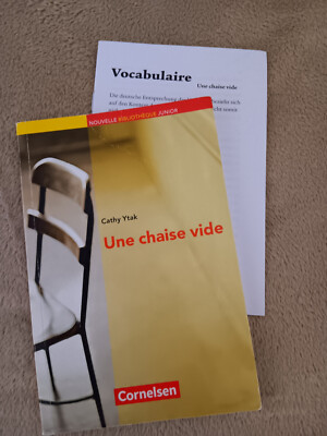 9783060227143 Une chaise vide, mit Vocabulaire, Cornelsen Cathy Ytak