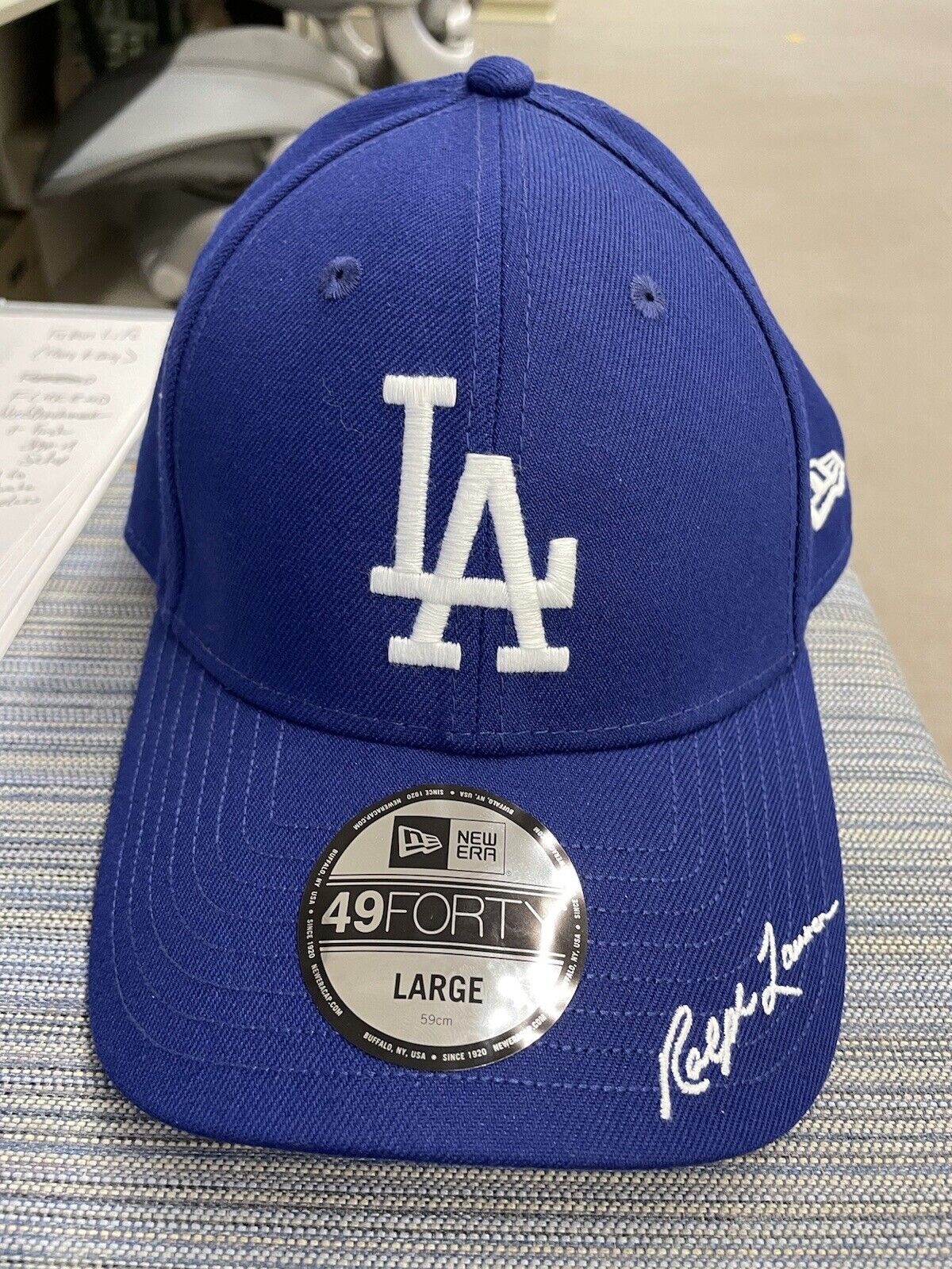 MLB Polo Ralph Lauren Blue LA Dodgers Fitted Baseball Cap Hat S Large L New  Mint 886842358215 | eBay