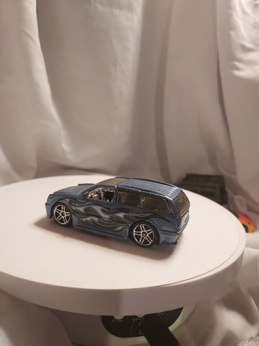 2002 Hot Wheels Boom Box Blue with flames RARE E2 - Picture 8 of 14