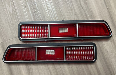 1969 Chevrolet Camaro Tail Lamp Lens Set Standard Models