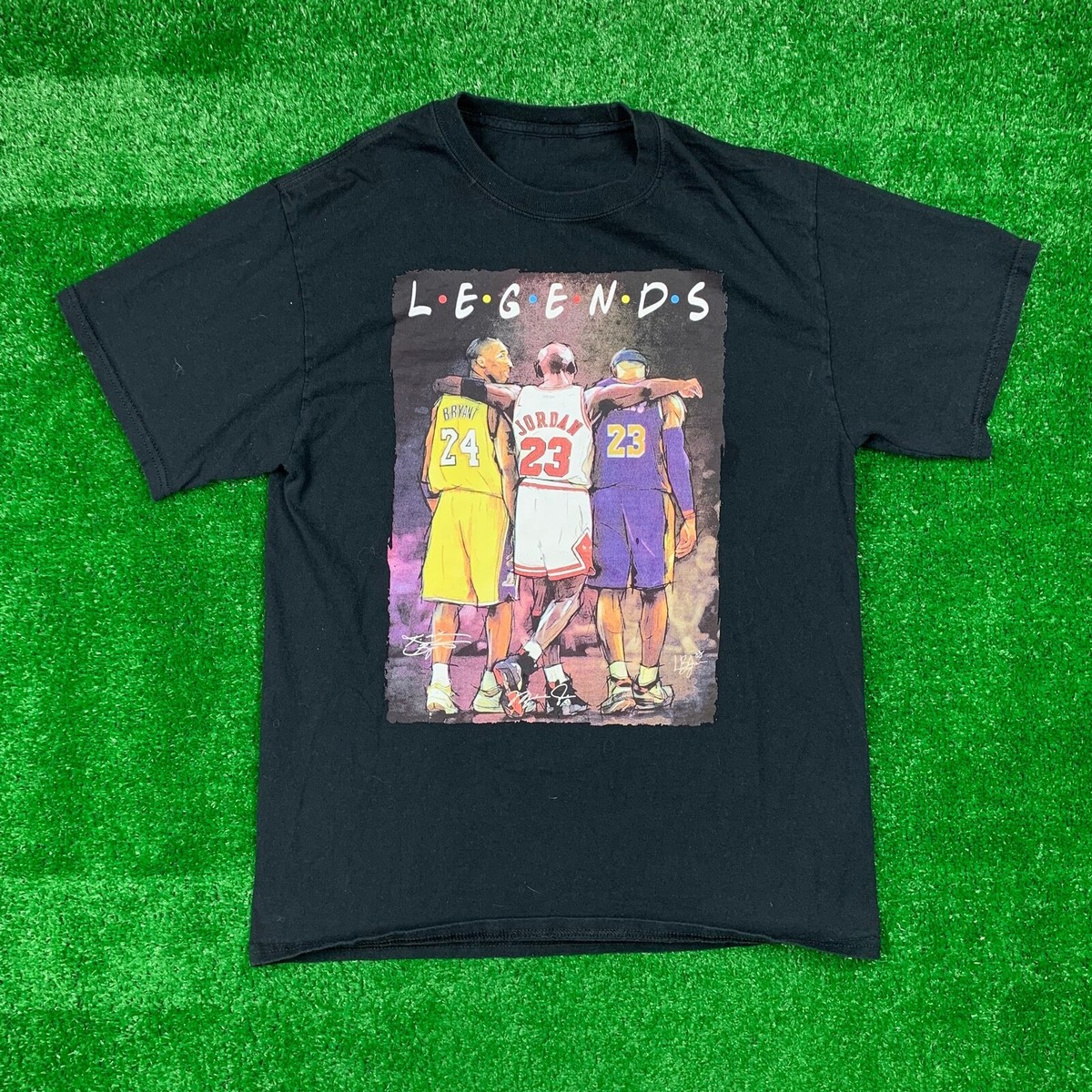 legends kobe lebron and jordan shirt