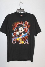 Vintage 90s Disney Mickey Unlimited T Shirt USA Size L Large Parade Olympics