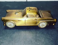 Brass Coin Bank Prospect National Bank of Peoria 1974 Banthrico Inc. Chicago USA