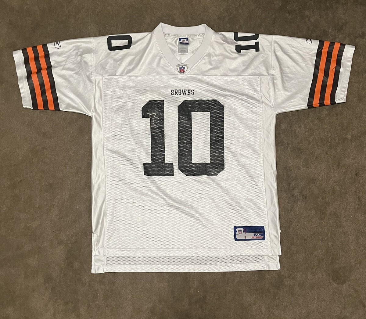 Cleveland Browns 5番 Reebok XLシャツ Reebok Cleveland Browns Kelly Holcomb NFL Jersey Mens Size