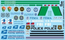 Gofer Racing 11057 x 1/24-1/25 US Government Vehicles 11057 x