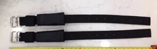 Black 36" Bob Marshall Saddle Stirrup Straps Treeless Saddles Including Sleeves