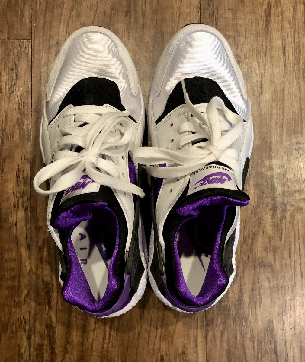 Air huarache clearance 91 purple punch